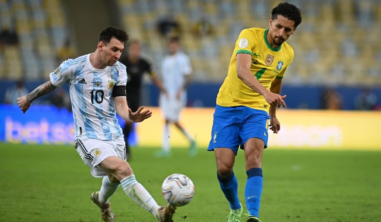 Brazil National Football Team vs Argentina National Football Team Lineups
