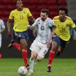 Argentina National Football Team Vs Colombia National Football Team Lineups