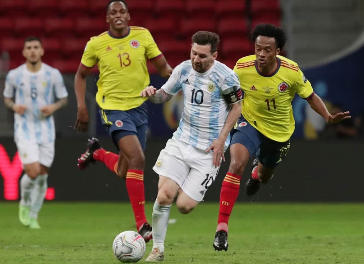 Argentina National Football Team Vs Colombia National Football Team Lineups