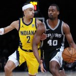 Pacers vs Spurs Player Stats